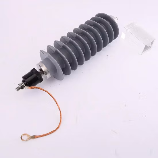 Descargador de sobretensiones tipo estación de óxido polimérico de 36kv para distribución