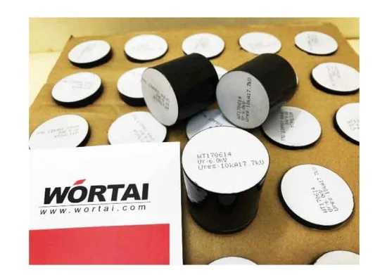 Dispositivo de sujeción de voltaje Wortai Varistor de óxido metálico con alta calidad